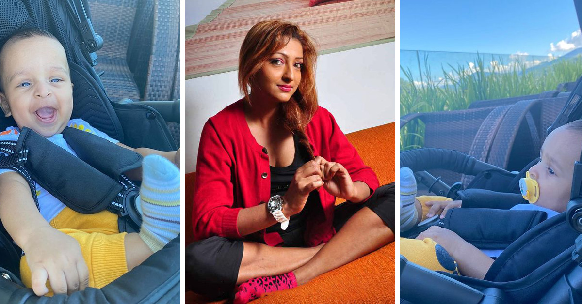 අංජුලා රාජපක්ෂ සිය පුතුගේ චයරුප මුල්වරට නිකුත් කරමින් දැමු ආදරණිය සටහන
