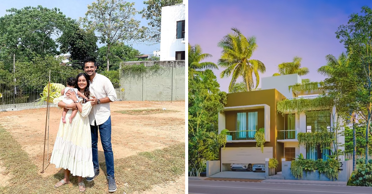 දිනක්ෂිව පුදුම කරමින් පුදුම හිතෙන අලුත් නිවසට මුල්ගල තබන්නට කටයුතු කළ සාරංග