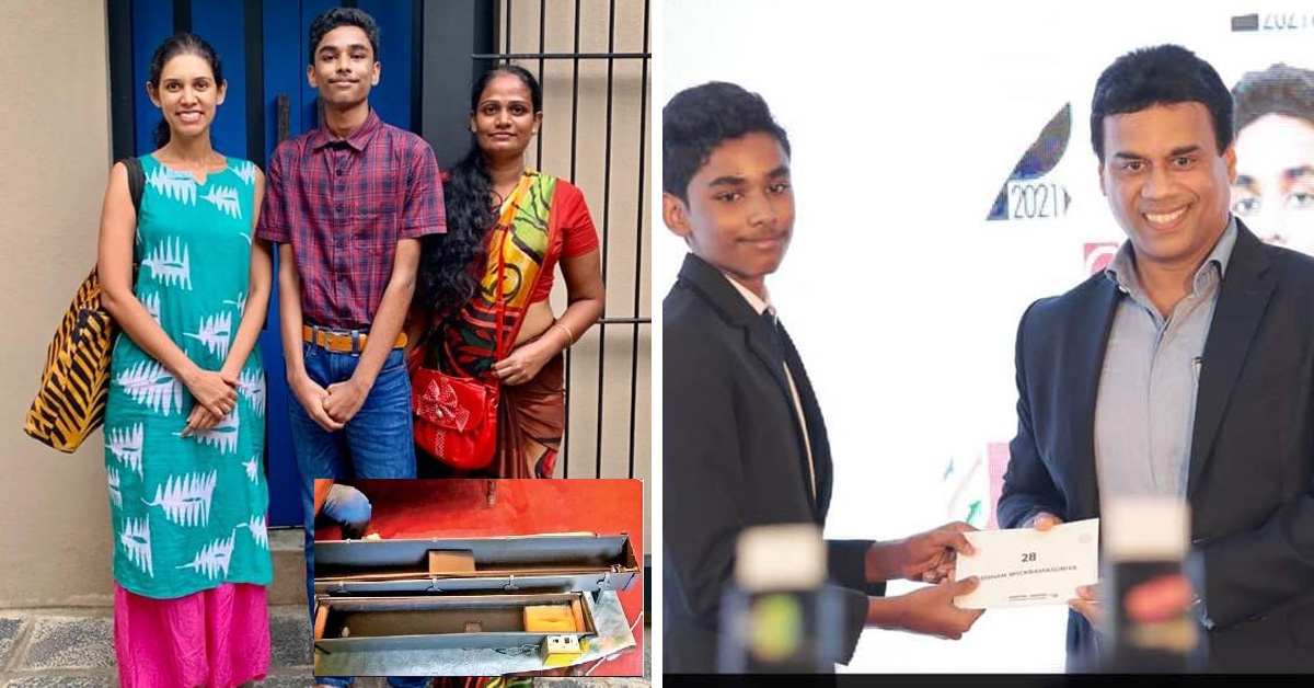 පියා ඩෙංගු රෝ ‘ගයෙන් පෙළුන නිසා මදුරු මට්ටුවට සිසුවකුගෙන් නව නිපැයුමක්