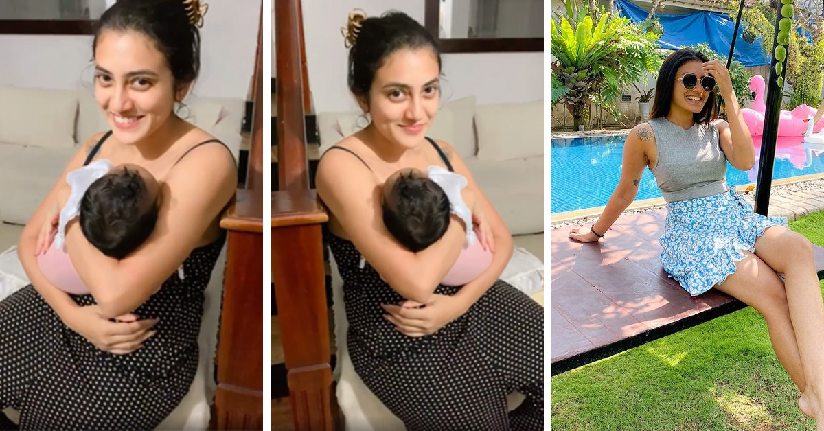 දිනක්ෂිගේ හුරතල් දියණිය ශනූද්රි නලවන ආකාරය ගැන හැමෝම කතා වෙයි