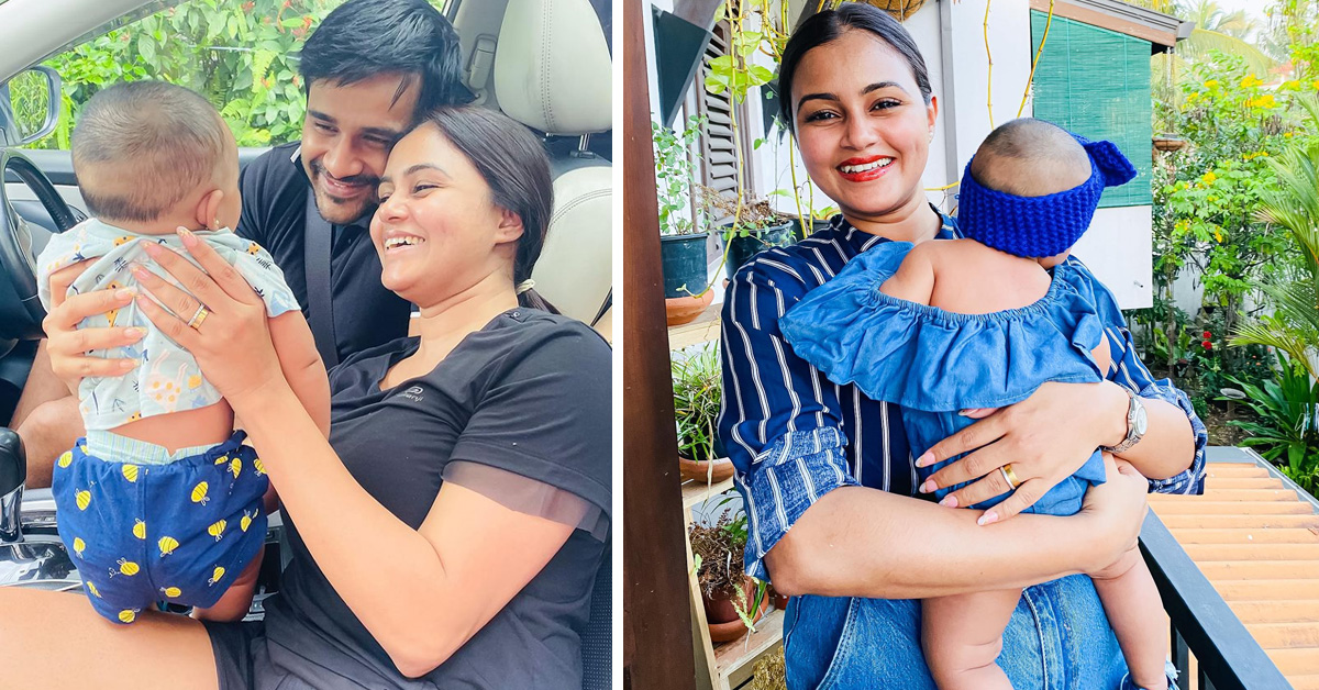 දියණියගේ අලුත්ම චායාරුප සමඟින් සටහනක් දමමින් සාරංග කියූ දේ