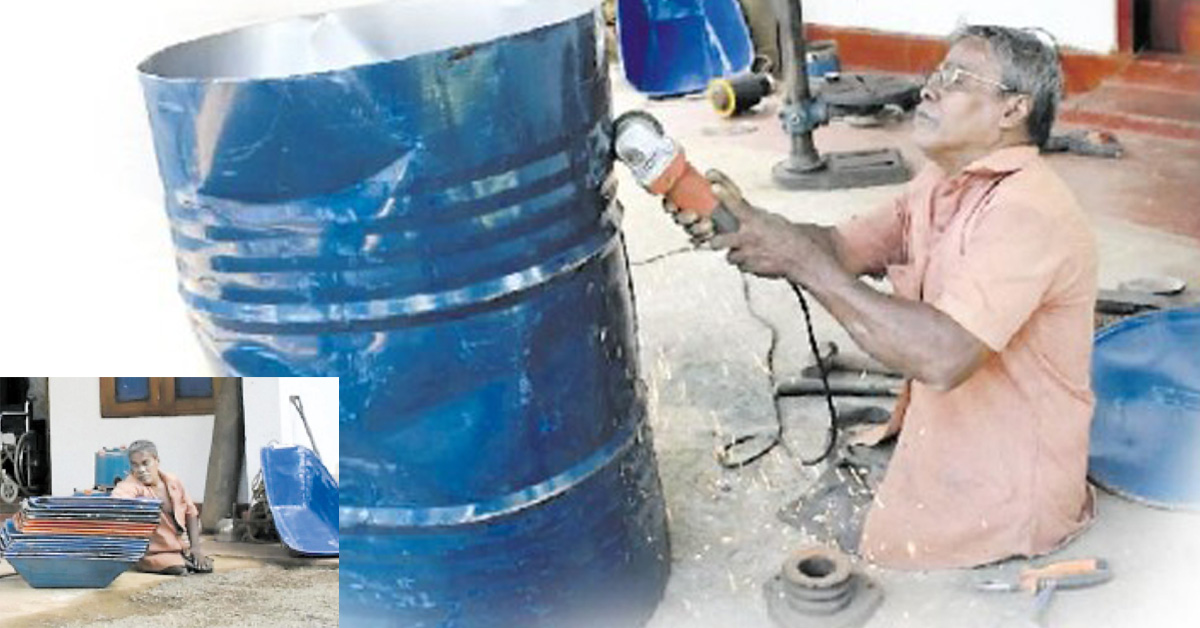 දෙපා වාරු නැති වුනත් ජීවිතය ජයගන්න විල්බැරෝ හදන සරත් මාපලගේ
