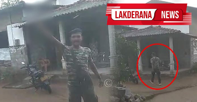 තියුණු ආයුධයකින් පහරදීමට ආ පුද්ගලයෙකු පොලිස් වෙඩි පහරින් මරුට